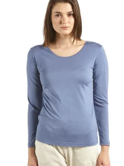 Shirts Mit Seide|Langarm^Kokon Zwo Seide mit Bio-Baumwolle kbA LANGARM SHIRT Basic von