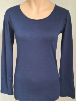 Shirts Mit Seide|Langarm^Kokon Zwo Seide mit Bio-Baumwolle kbA LANGARM SHIRT Basic von