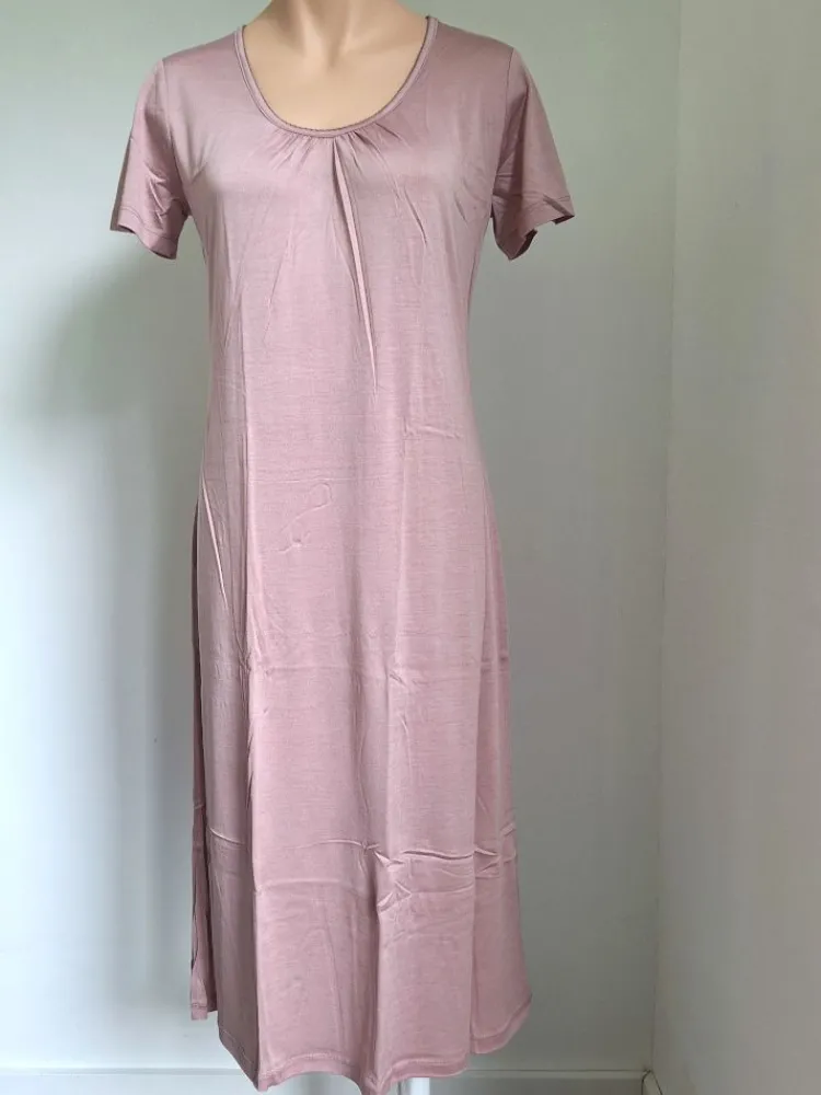 Seiden Basics|Seide Sleepshirt^Kokon Zwo Seide mit Bio-Baumwolle NACHTHEMD feminin von