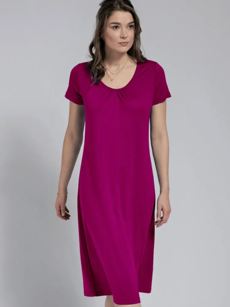 Seiden Basics|Seide Sleepshirt^Kokon Zwo Seide mit Bio-Baumwolle NACHTHEMD feminin von