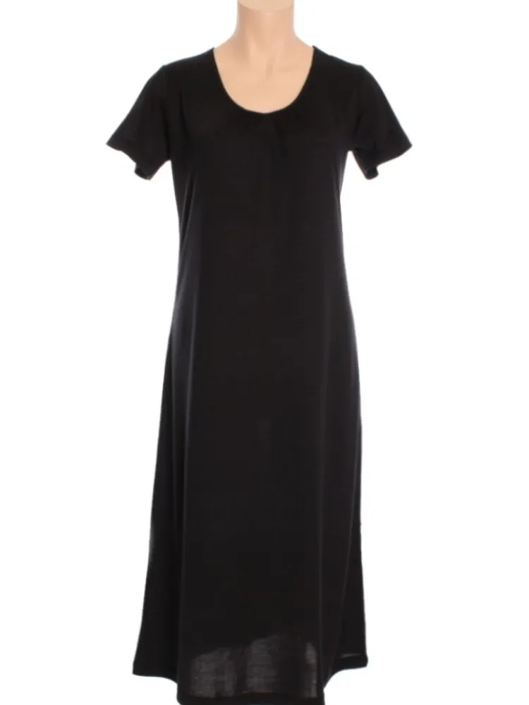 Seiden Basics|Seide Sleepshirt^Kokon Zwo Seide mit Bio-Baumwolle NACHTHEMD feminin von