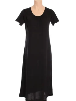 Seiden Basics|Seide Sleepshirt^Kokon Zwo Seide mit Bio-Baumwolle NACHTHEMD uni von