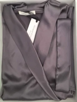 Morgenmantel Kurz|Morgenmantel Aus Satin^Chiara Fiorini Seide Morgenmantel kurz SETA No. 8 elegant von