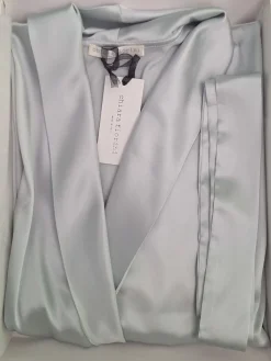 Morgenmantel Kurz|Morgenmantel Aus Satin^Chiara Fiorini Seide Morgenmantel kurz SETA No. 8 elegant von