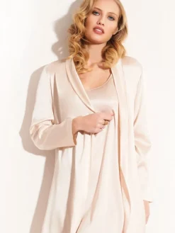 Lange Unterkleider|Seiden Basics^Chiara Fiorini Seide Nachtkleid lang SETA No. 5 von