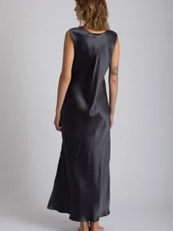 Seidennachthemd|Kleider^Vivis Seide Nachtkleid LEONA lang von