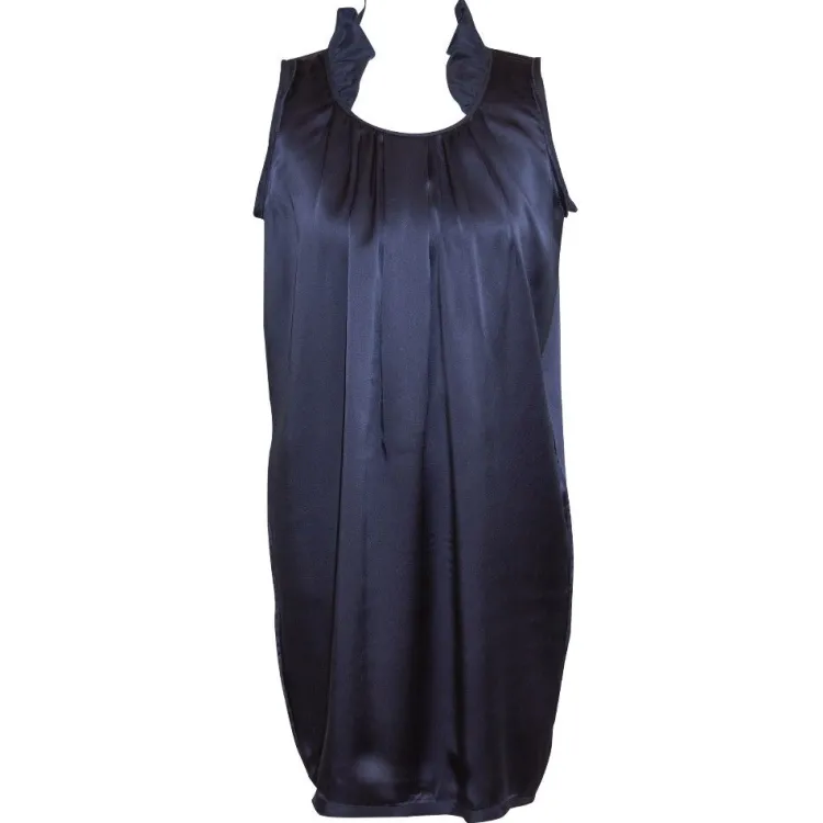 Seidennachthemd|Seiden Basics^Gattina Seide Nachtkleid SEDUZIONE DI SETA marine oder gold von