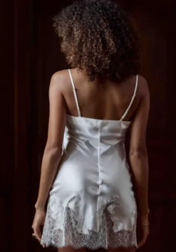 Seidennachthemd|Alle Negligés^Marjolaine Seide Negligé BACCARAT Calais Spitze uni von