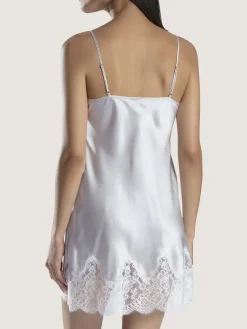 Alle Negligés^Aubade Seide Negligé SOIE D´AMOUR mit Spitze von