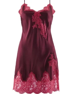 Alle Negligés^Aubade Seide Negligé SOIE D´AMOUR mit Spitze von
