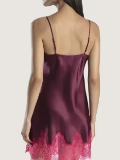 Alle Negligés^Aubade Seide Negligé SOIE D´AMOUR mit Spitze von