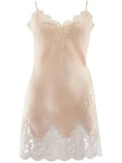 Alle Negligés|Seidenneglige^Aubade Seide Negligé TOI MON AMOUR klassische Farben von