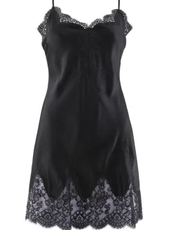 Alle Negligés|Seidenneglige^Aubade Seide Negligé TOI MON AMOUR klassische Farben von