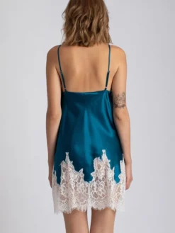 Alle Negligés|Seidenneglige^Vivis Seide Neglige kurz LILLIAN von