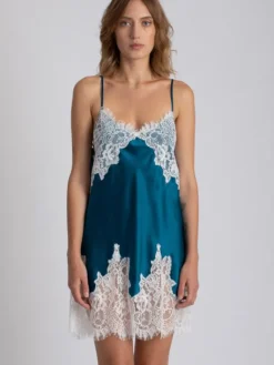 Alle Negligés|Seidenneglige^Vivis Seide Neglige kurz LILLIAN von