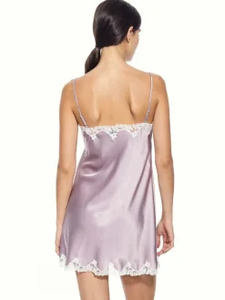 Alle Negligés|Unterkleider Mit Seide^Eva B. Bitzer Seide Neglige SATIN + LACE kurz von