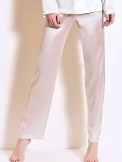 Mit Seidensatin|Alle Unterteile^Chiara Fiorini Seide Pyjamahose SETA No. 10 glatt von
