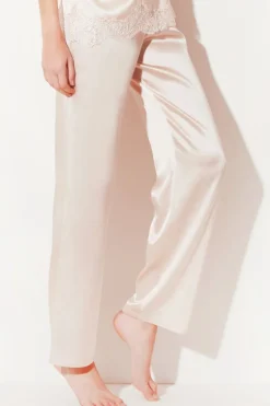 Mit Seidensatin|Alle Unterteile^Chiara Fiorini Seide Pyjamahose SETA No. 10 uni von