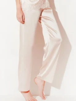 Mit Seidensatin|Alle Unterteile^Chiara Fiorini Seide Pyjamahose SETA No. 10 elegant von