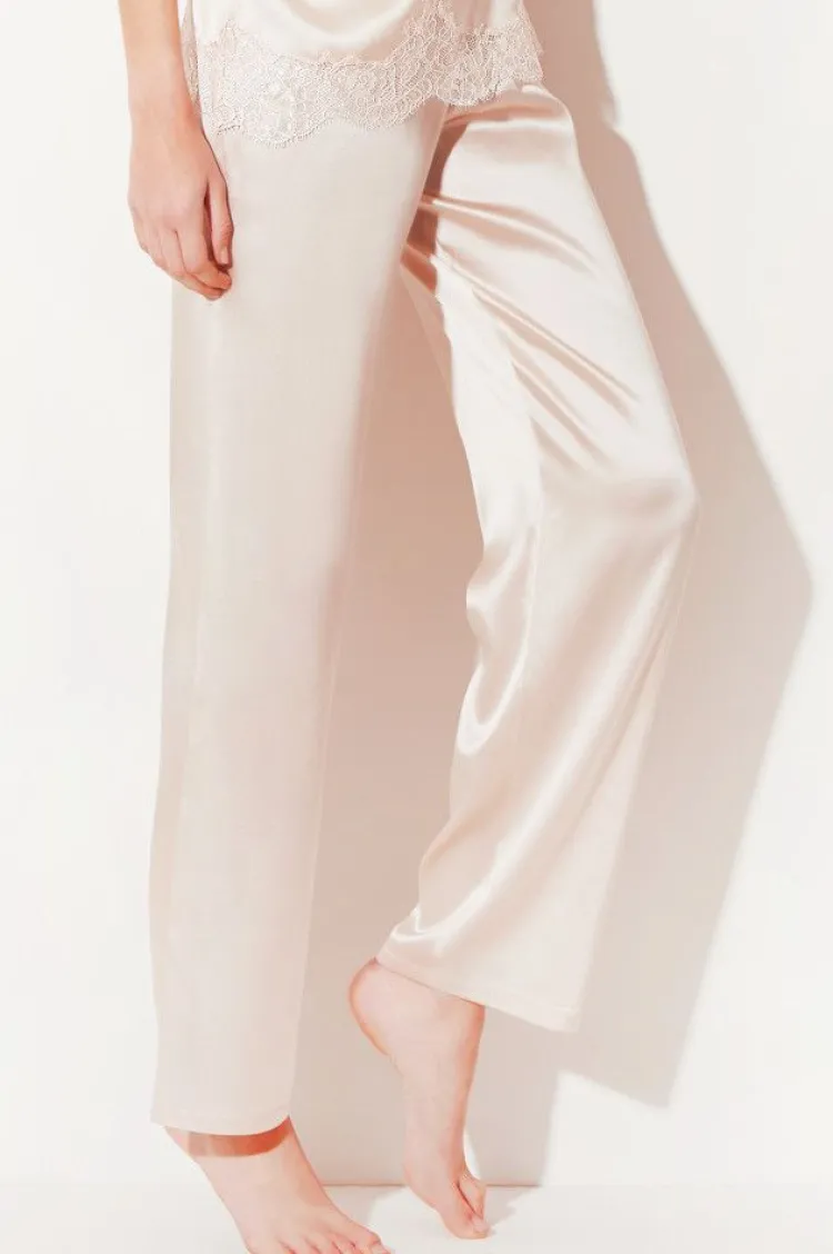 Mit Seidensatin|Alle Unterteile^Chiara Fiorini Seide Pyjamahose SETA No. 10 von