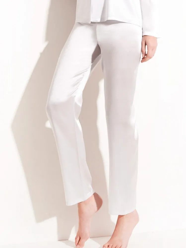 Mit Seidensatin|Alle Unterteile^Chiara Fiorini Seide Pyjamahose SETA No. 10 von