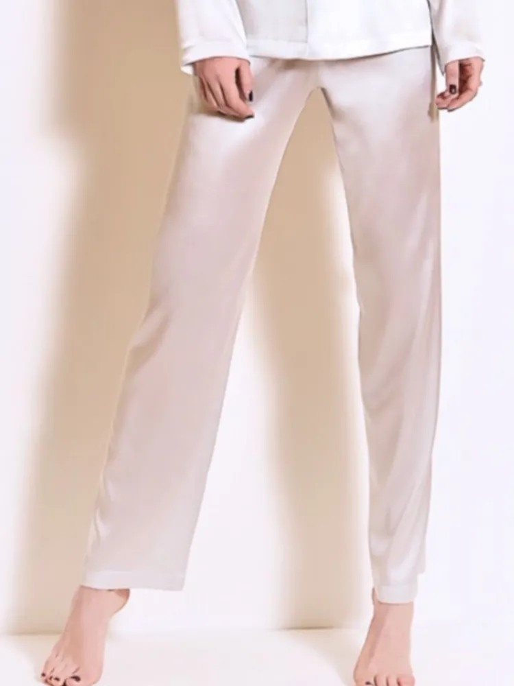 Mit Seidensatin|Alle Unterteile^Chiara Fiorini Seide Pyjamahose SETA No. 10 von