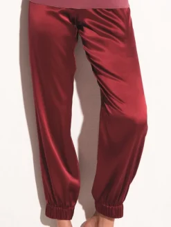 Mit Seidensatin|Alle Unterteile^Chiara Fiorini Seide Pyjamahose SETA No. 15 uni von