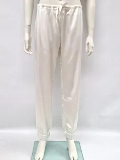 Mit Seidensatin|Alle Unterteile^Chiara Fiorini Seide Pyjamahose SETA No. 15 uni von