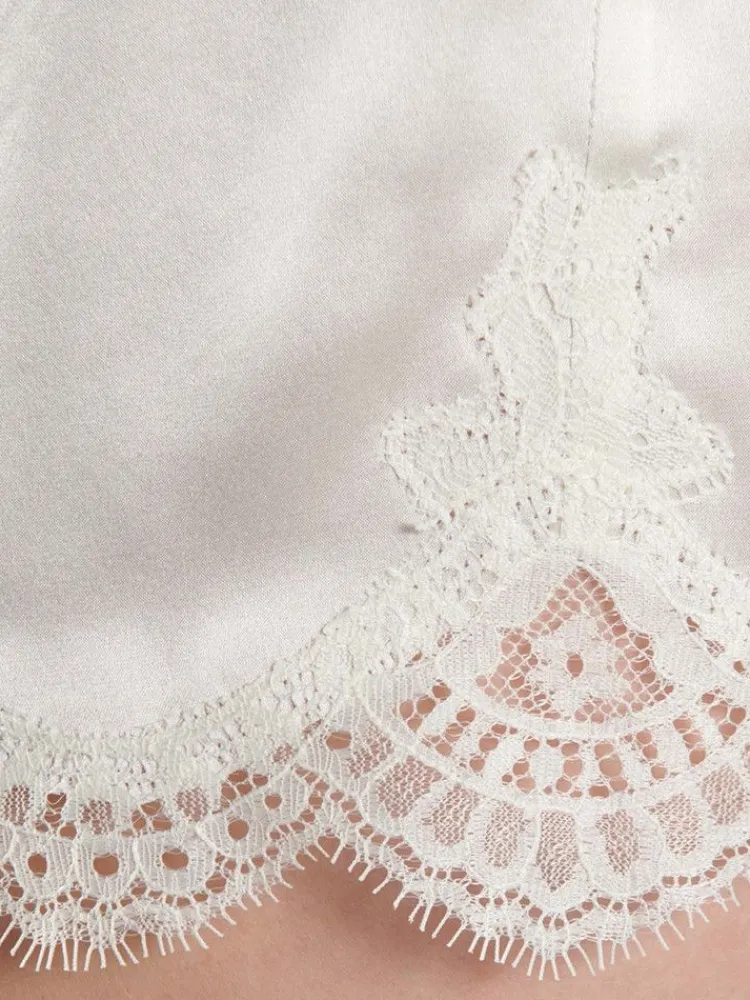 Mit Seidensatin|Alle Unterteile^Aubade Seide Shorts SOIE D´AMOUR exquisit