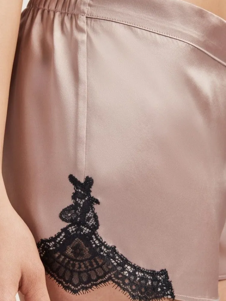 Alle Slips|Mit Seidensatin^Aubade Seide Shorts TOI MON AMOUR klassische Farben von