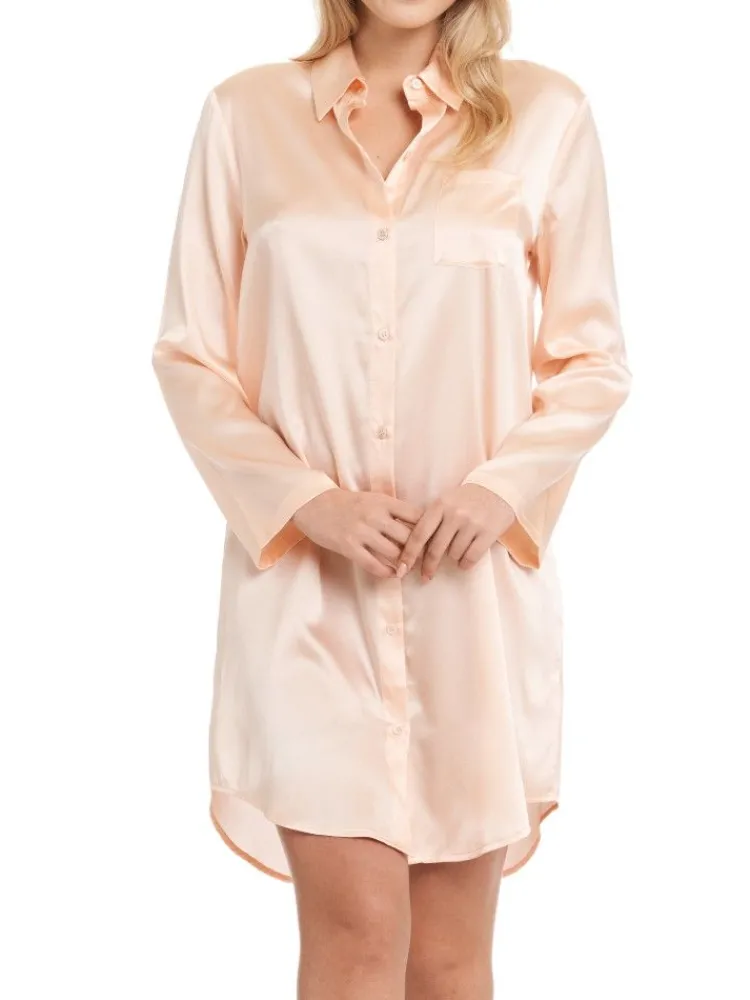 Seiden Basics|Seide Sleepshirt^Gattina Seide Sleepshirt SEDUZIONE DI SETA von