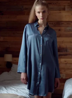 Seiden Basics|Seide Sleepshirt^Gattina Seide Sleepshirt SEDUZIONE DI SETA kurz von
