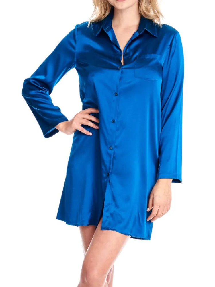 Seiden Basics|Seide Sleepshirt^Gattina Seide Sleepshirt SEDUZIONE DI SETA Satin von