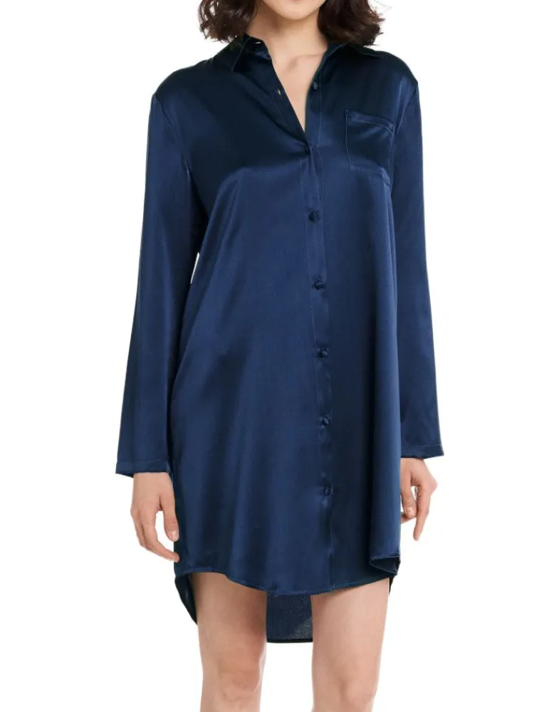 Seiden Basics|Seide Sleepshirt^Gattina Seide Sleepshirt SEDUZIONE DI SETA Satin von