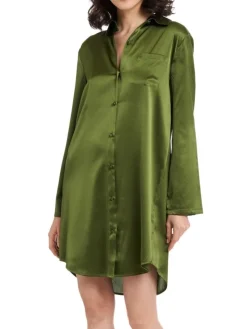 Seiden Basics|Seide Sleepshirt^Gattina Seide Sleepshirt SEDUZIONE DI SETA Satin von