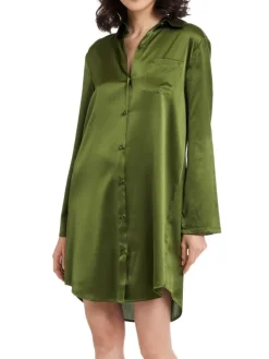 Seiden Basics|Seide Sleepshirt^Gattina Seide Sleepshirt SEDUZIONE DI SETA Satin von