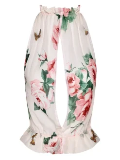 Camisole (Breite Träger)|Alle Lingerie Tops^Cadolle Seide Top OLIVIA BALI rosa geblümt von rosa grün mit Blumenmuster