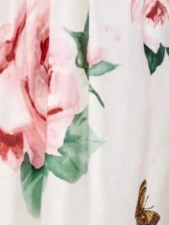 Camisole (Breite Träger)|Alle Lingerie Tops^Cadolle Seide Top OLIVIA BALI rosa geblümt von rosa grün mit Blumenmuster