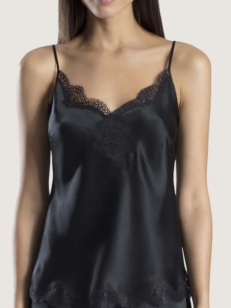 Tops Mit Spitze|Alle Lingerie Tops^Aubade Seide Top SOIE D´AMOUR mit Spitze von