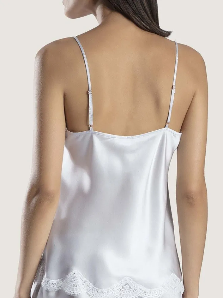Tops Mit Spitze|Alle Lingerie Tops^Aubade Seide Top SOIE D´AMOUR mit Spitze von