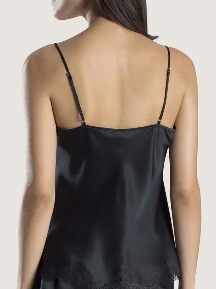 Tops Mit Spitze|Alle Lingerie Tops^Aubade Seide Top SOIE D´AMOUR mit Spitze von