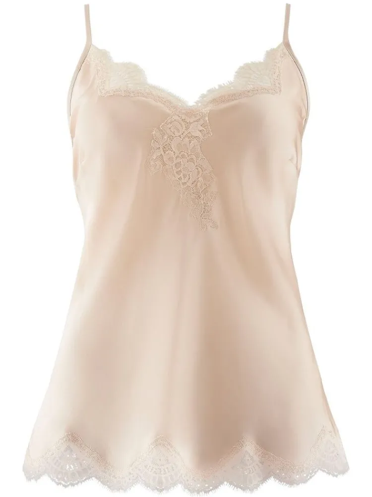 Tops Mit Spitze|Alle Lingerie Tops^Aubade Seide Top SOIE D´AMOUR mit Spitze von