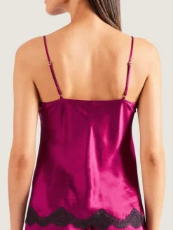 Tops Mit Spitze|Alle Lingerie Tops^Aubade Seide Top SOIE D´AMOUR mit Spitze von