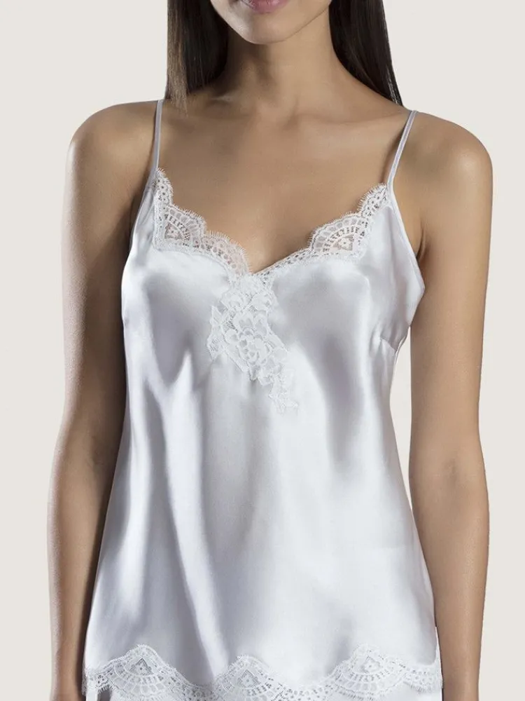 Tops Mit Spitze|Alle Lingerie Tops^Aubade Seide Top SOIE D´AMOUR mit Spitze von
