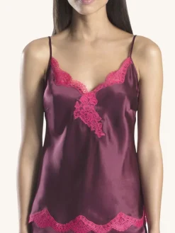 Tops Mit Spitze|Alle Lingerie Tops^Aubade Seide Top SOIE D´AMOUR mit Spitze von