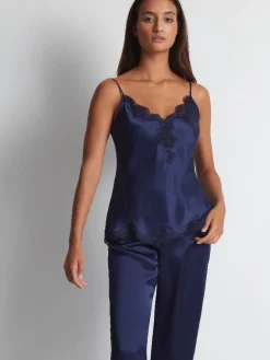 Tops Mit Spitze|Spaghettiträger Tops^Aubade Seide Top TOI MON AMOUR klassische Farben von