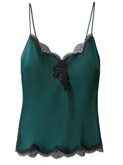 Tops Mit Spitze|Spaghettiträger Tops^Aubade Seide Top TOI MON AMOUR klassische Farben von