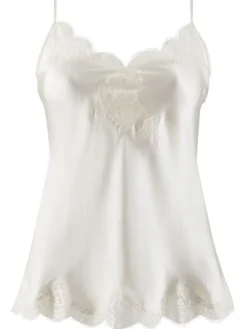 Tops Mit Spitze|Spaghettiträger Tops^Aubade Seide Top TOI MON AMOUR Satin von