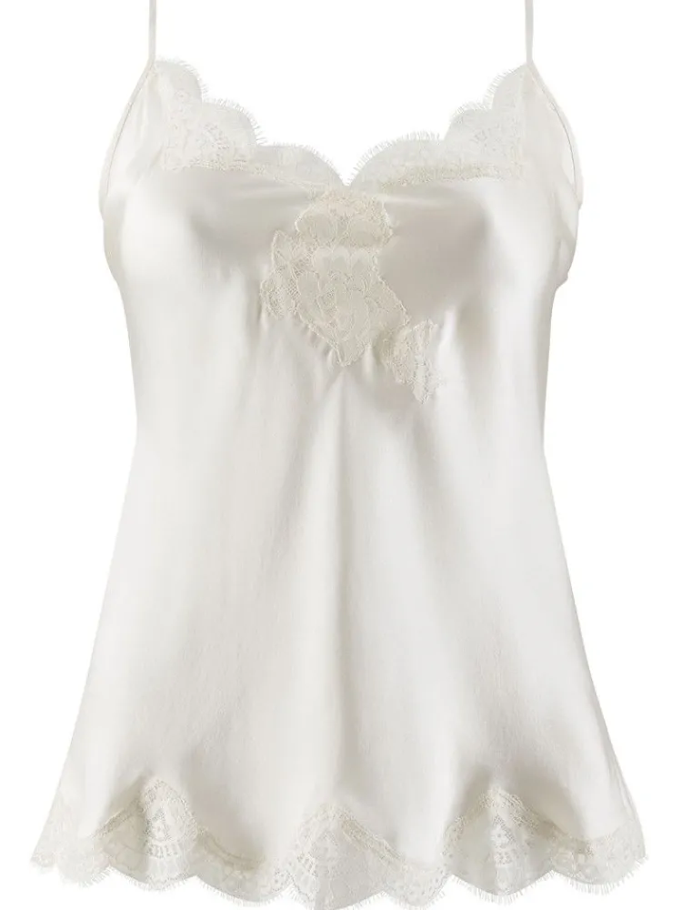 Tops Mit Spitze|Spaghettiträger Tops^Aubade Seide Top TOI MON AMOUR Satin von