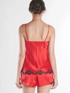 Tops Mit Spitze|Spaghettiträger Tops^Aubade Seide Top TOI MON AMOUR von